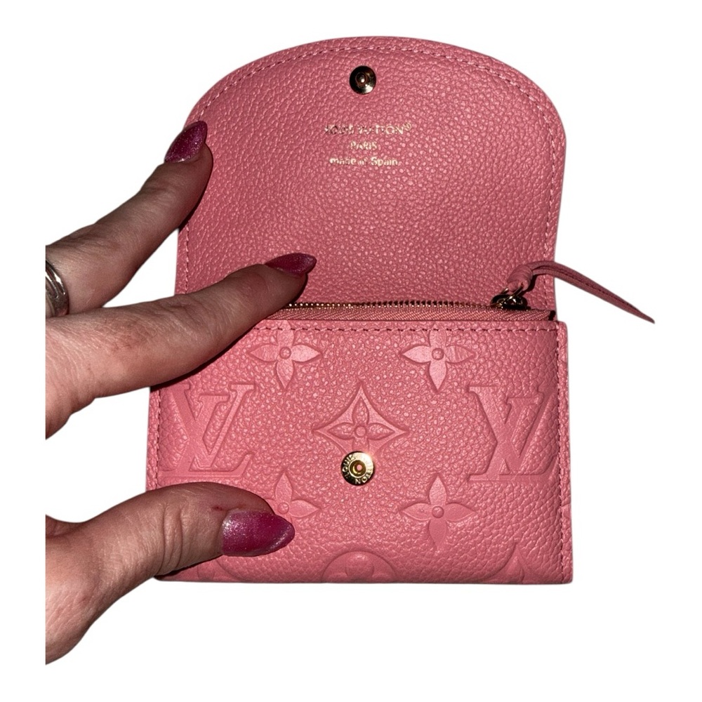 Louis Vuitton Rosalie Wallet Empreinte Pink LIMITED - Picture 3 of 8